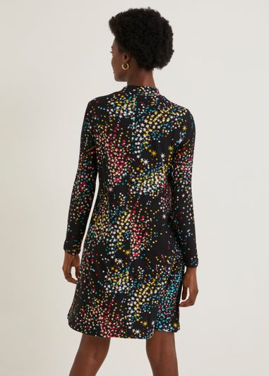 Black Star Swing Dress