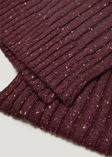 Burgundy Scarf