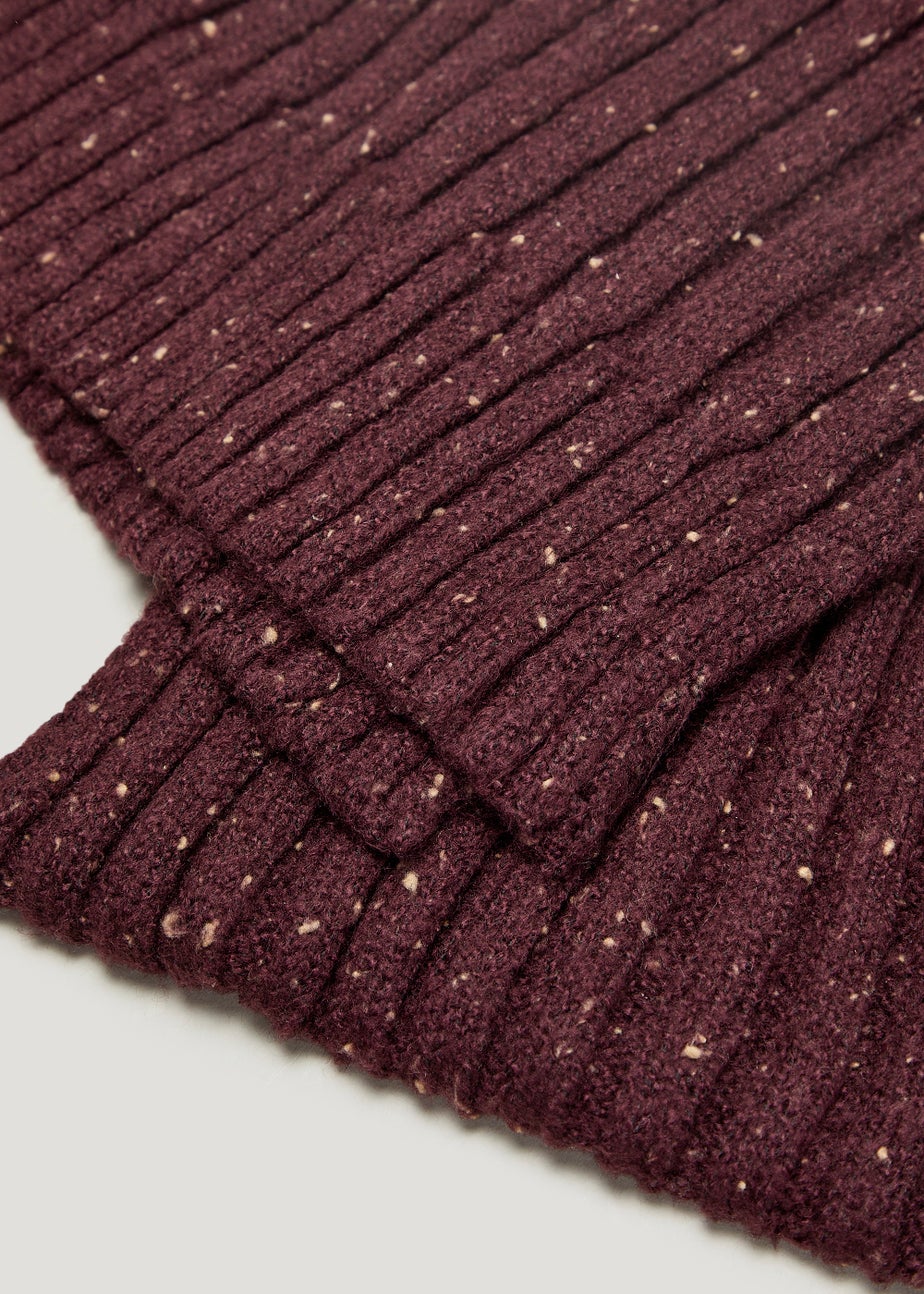 Burgundy Scarf