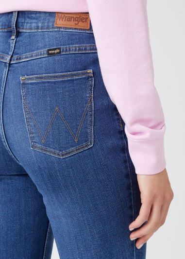 Wrangler Dark Denim Straight Fit Jeans