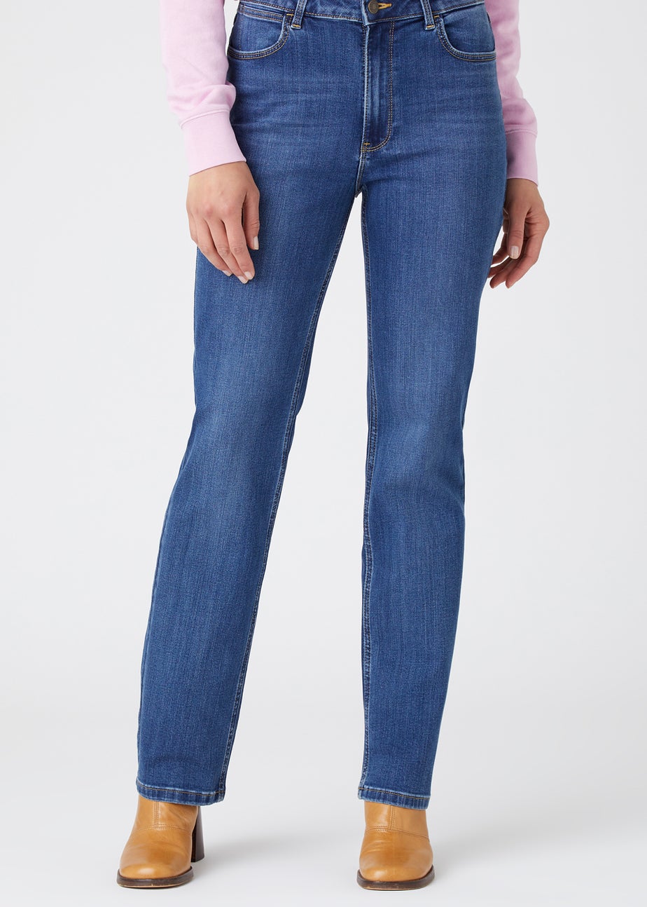 Wrangler Dark Denim Straight Fit Jeans