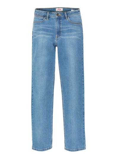 Wrangler Dark Wash Straight Fit Jeans