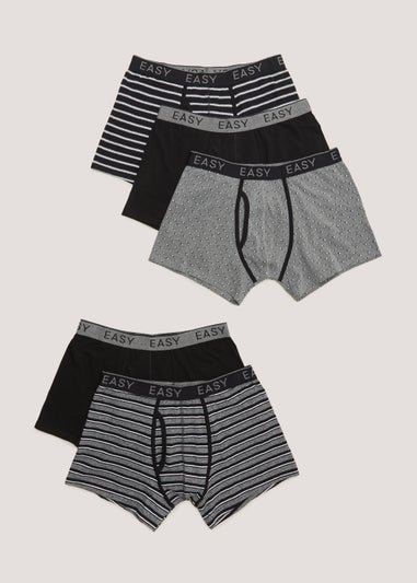 5 Pack Monochrome Keyhole Trunks