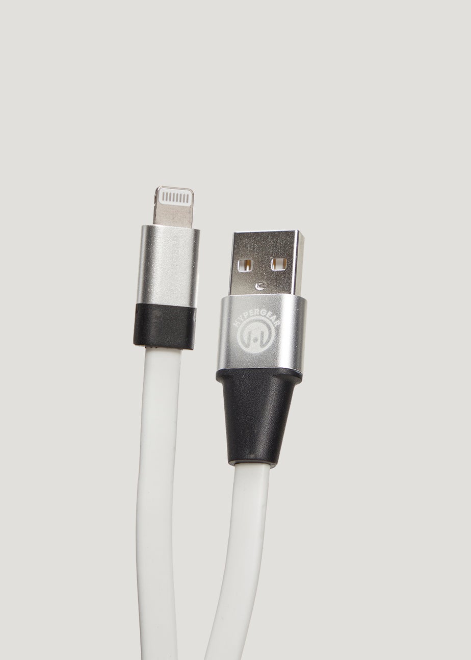 Hypergear Lightning Flexi Cable - White