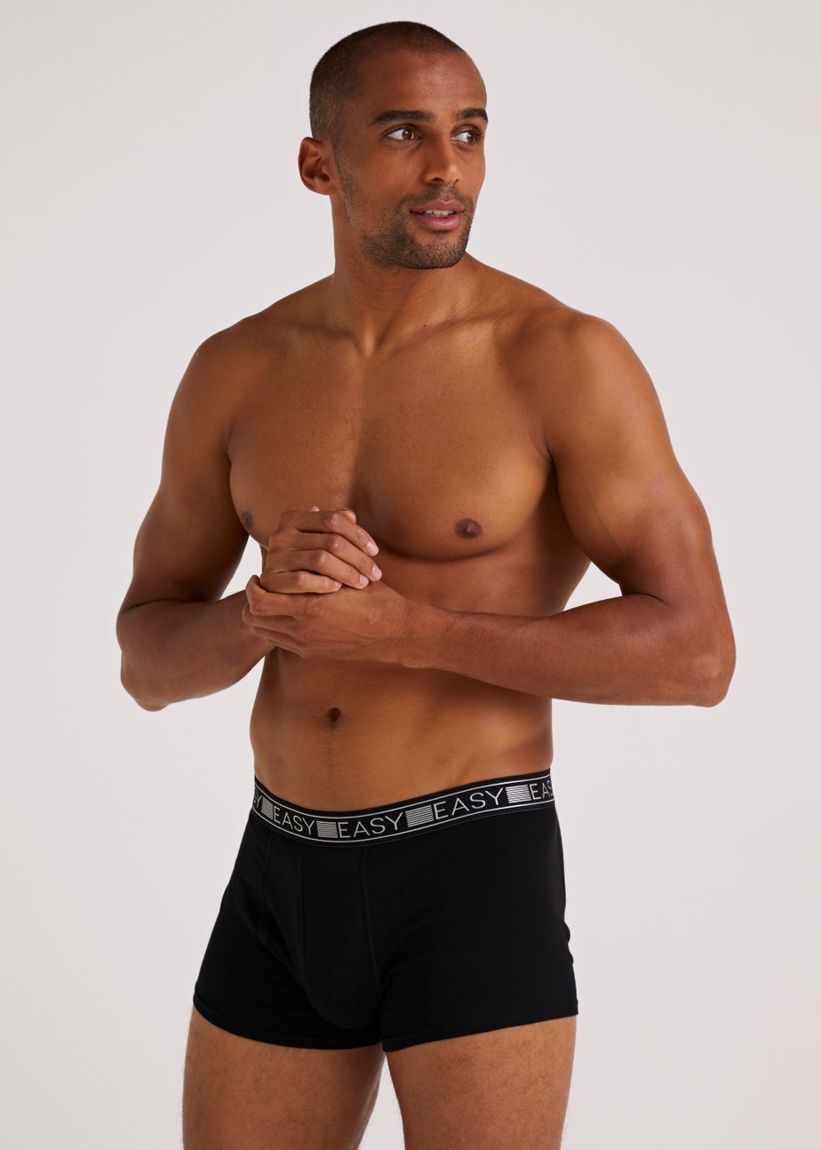 3 Pack Black Modal Boxers