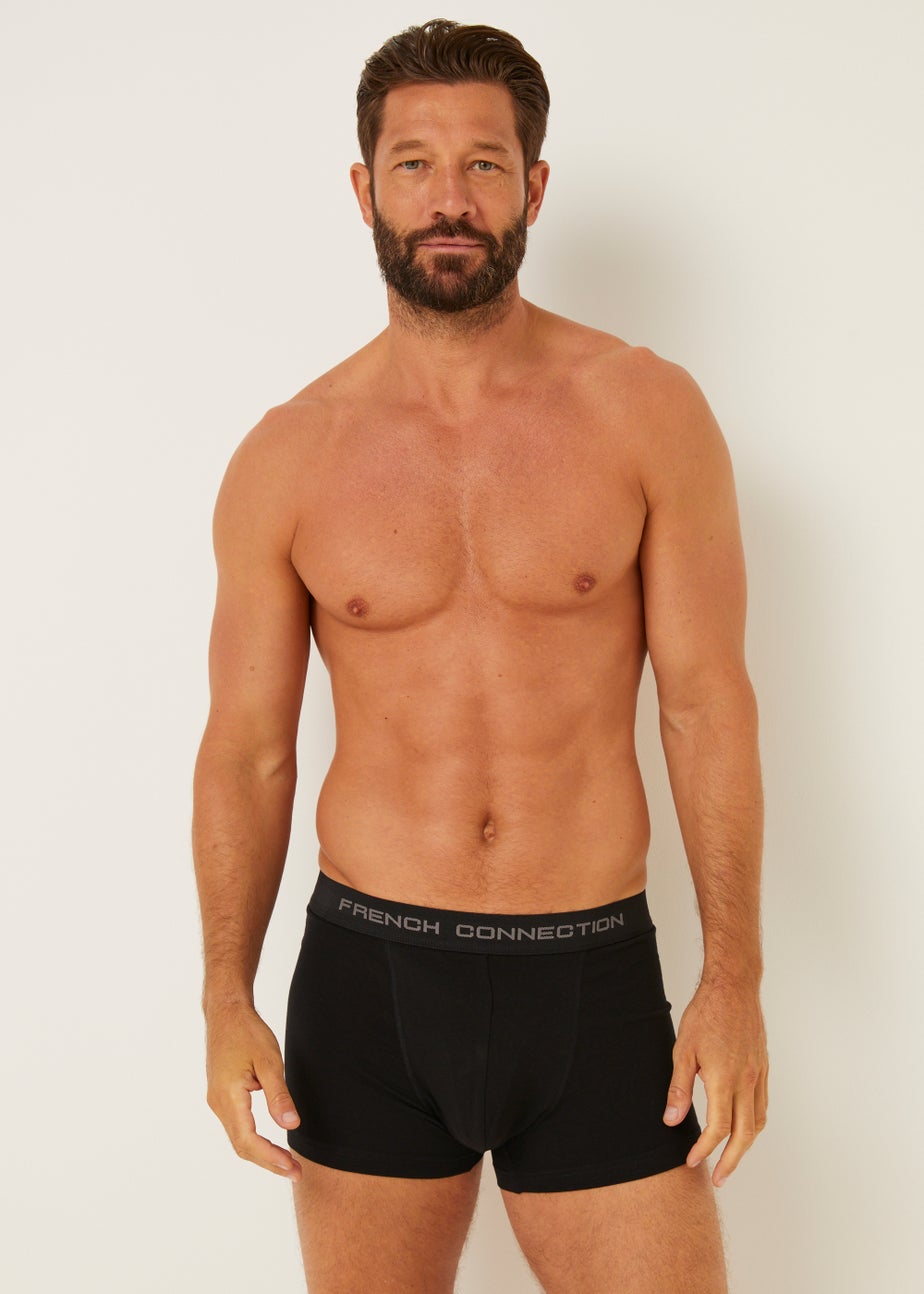 3 Pack French Connection Black Boxers