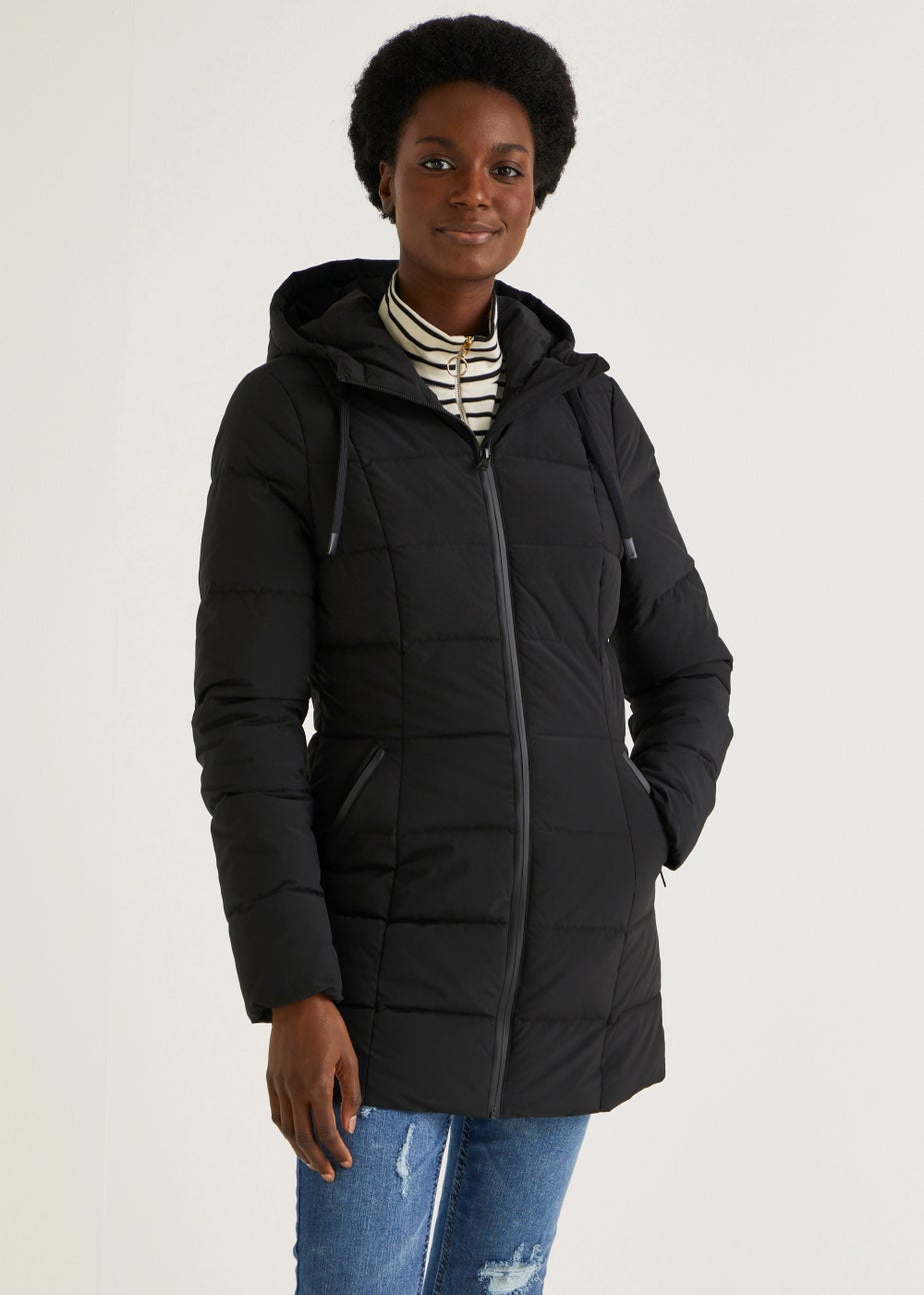 Black Short Padded Coat