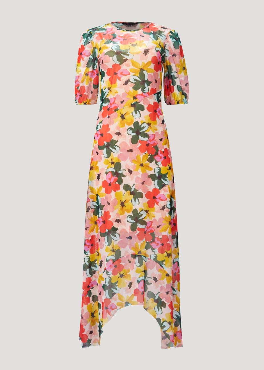 Be Beau Floral Mesh Dress