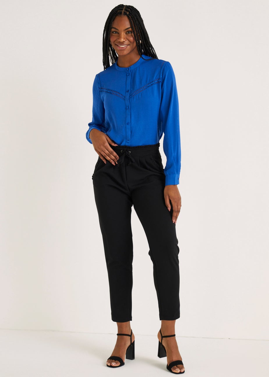 JDY Catia Black Trousers