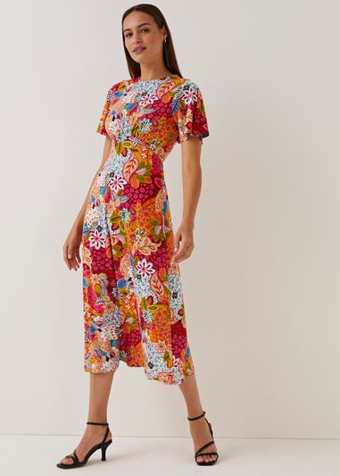 Et Vous Floral Midi Dress