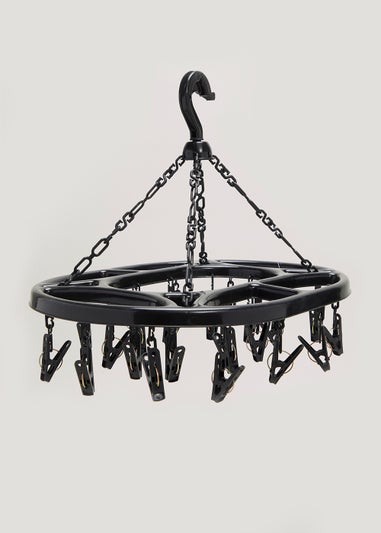 Black Hangable Sock Dryer