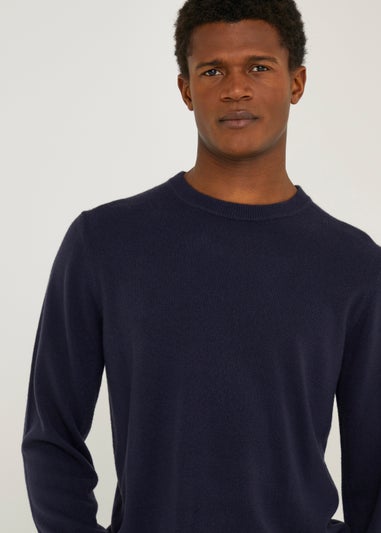 Navy Soft Touch Crew Neck Jumper