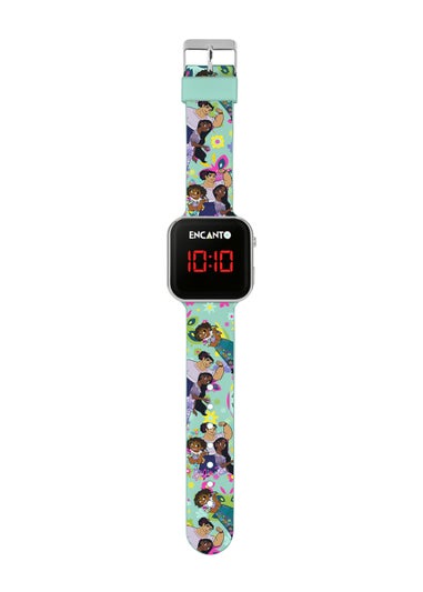 Kids Disney Encanto LCD Tracker Watch (One Size)