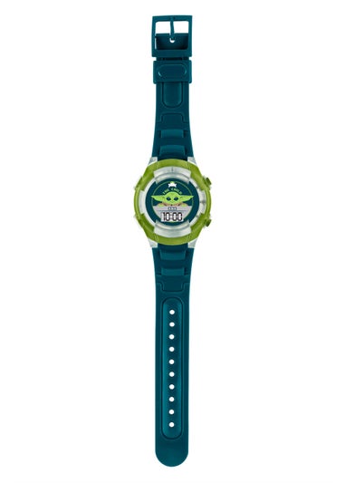 Kids Green Star Wars Mandalorian Watch (One Size)