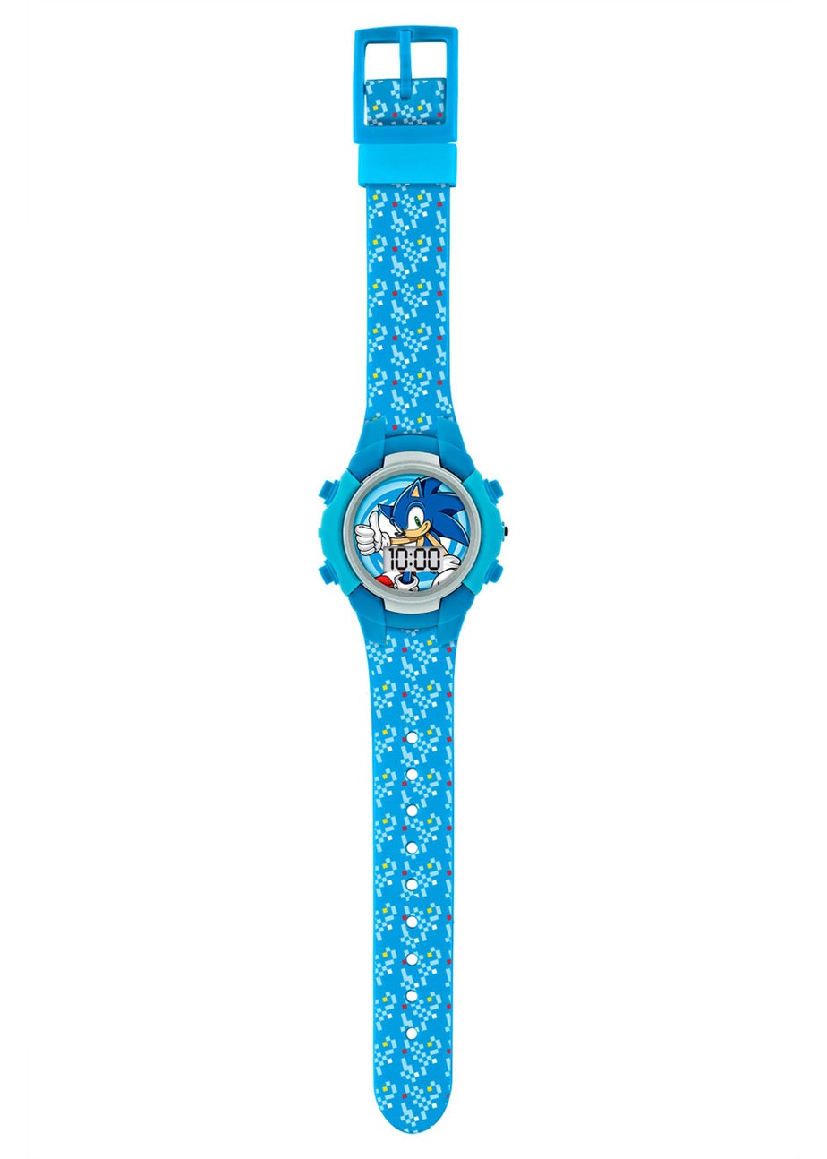 Kids Blue Sonic the Hedgehog Flashing Watch (One Size)