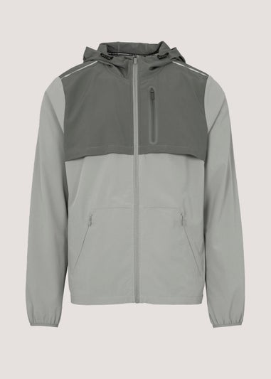 Souluxe Grey Panel Sports Jacket