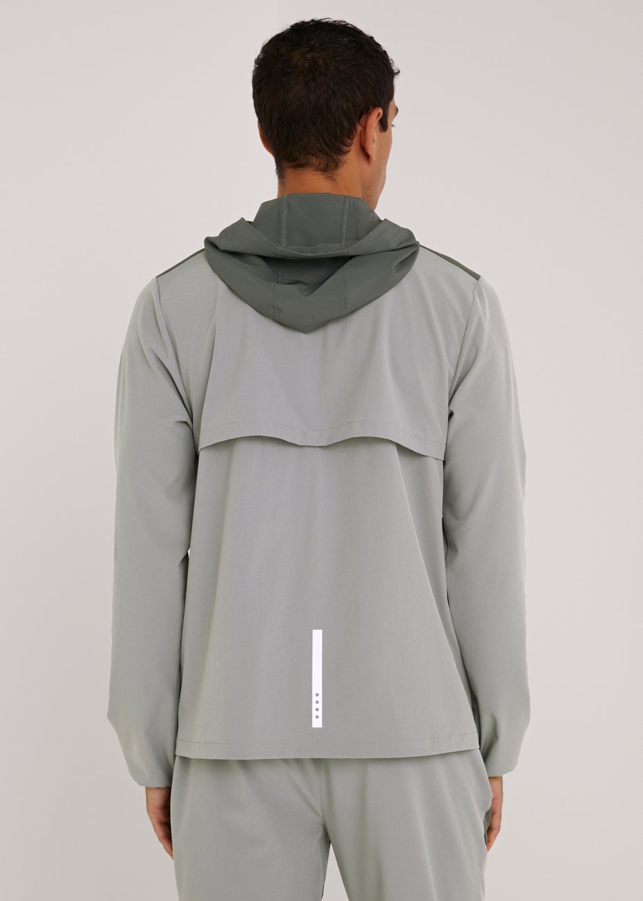 Souluxe Grey Panel Sports Jacket