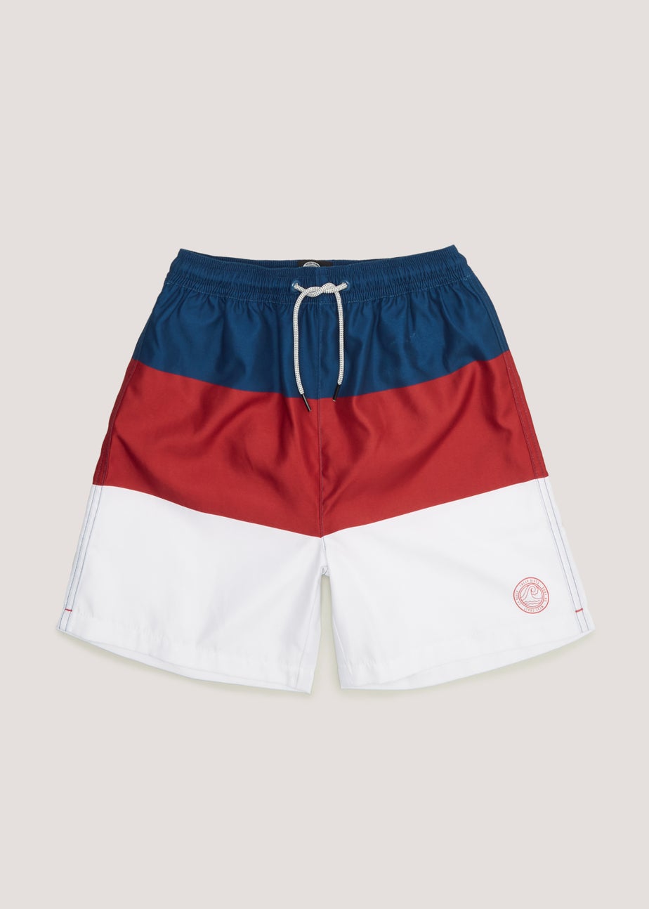 Boys Colour Block Swim Shorts (3-13yrs)