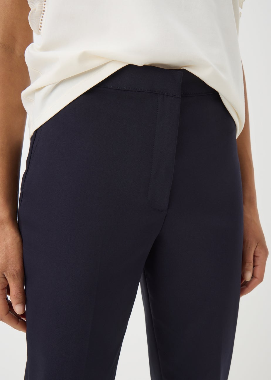 Et Vous Navy Capri Trousers