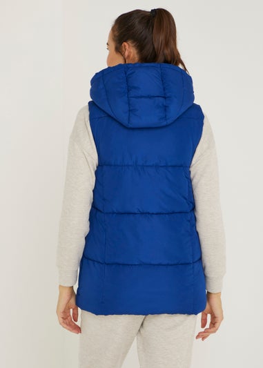 Blue Short Gilet