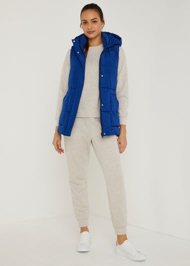 Blue Short Gilet