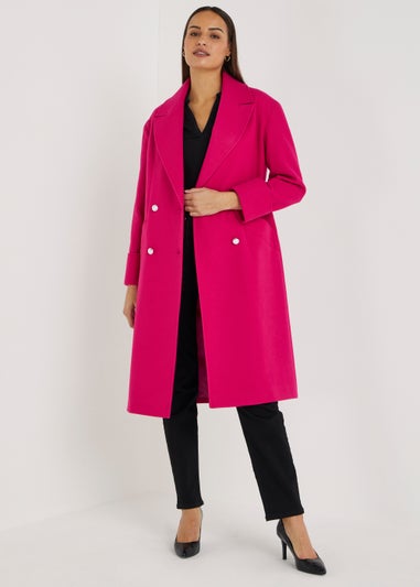 Et Vous Pink Metal Trim Coat