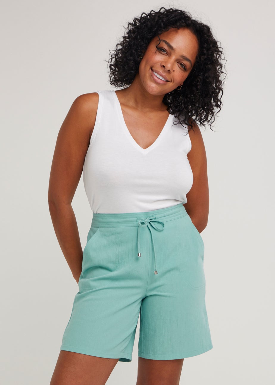 Sage Tie Waisted Shorts
