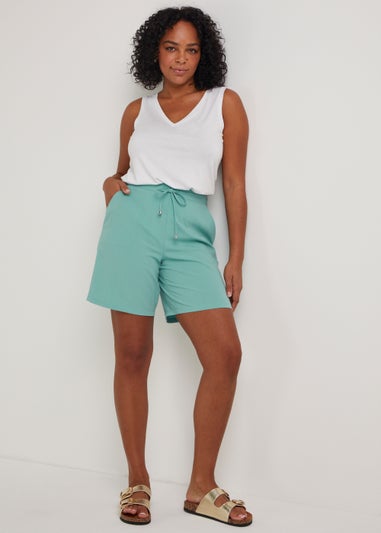 Sage Tie Waisted Shorts
