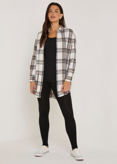 2 Pack Black Ankle Length Leggings