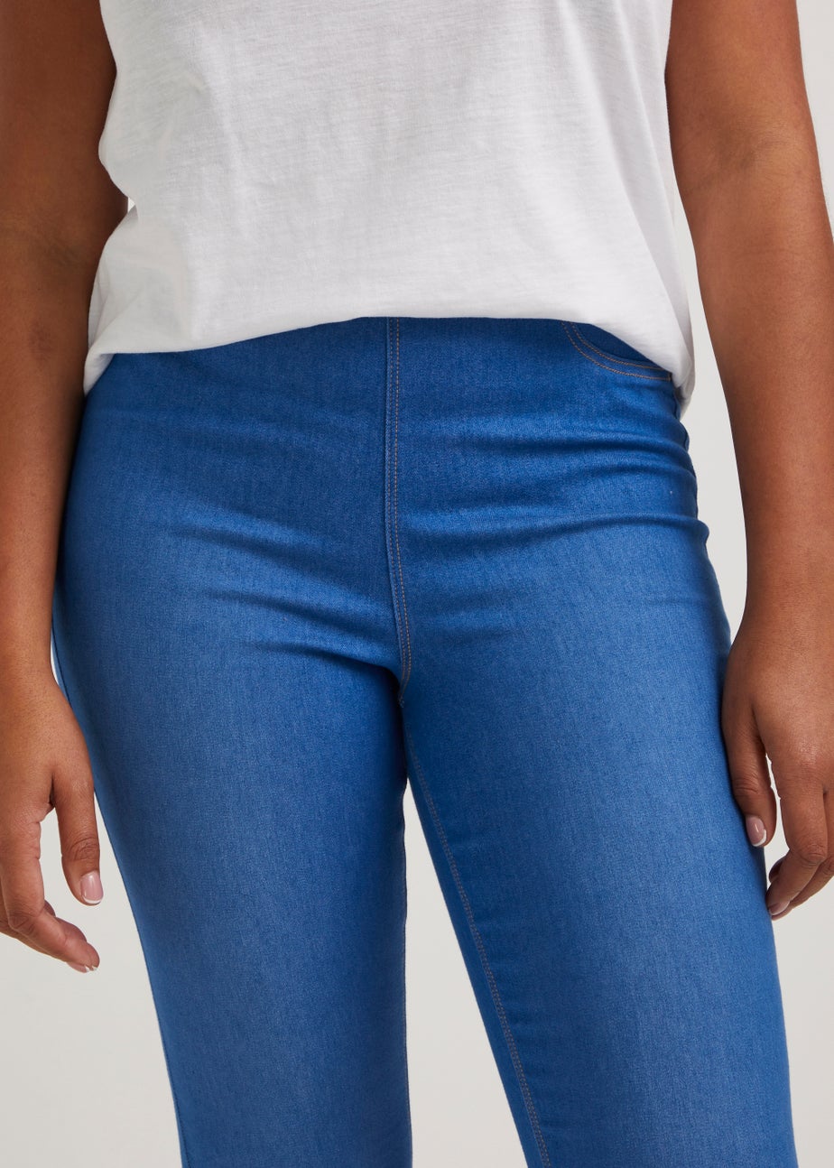 Rosie Bright Blue Pull On Jeggings