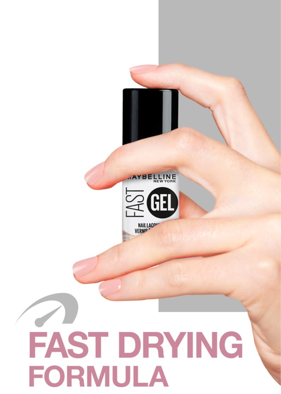 Maybelline Fast Gel Nail Varnish - Top Coat (7ml)