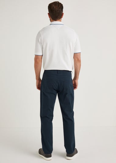 Lincoln Navy 5 Pocket Trousers