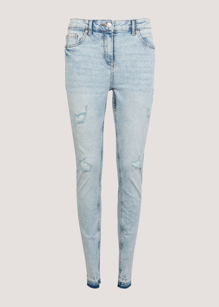 April Vintage Wash Ripped Jeans