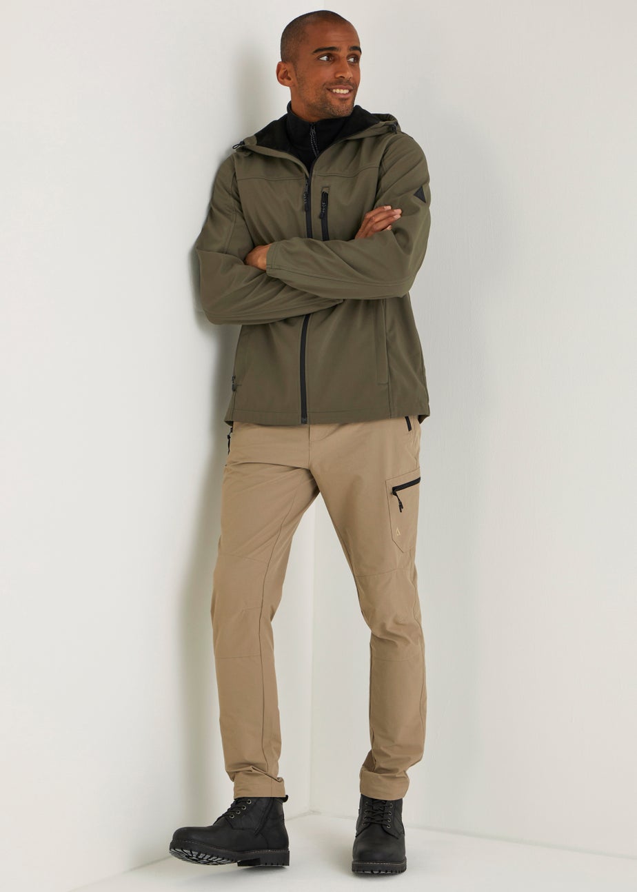 Khaki Soft Shell Jacket