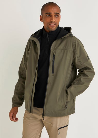Khaki Soft Shell Jacket