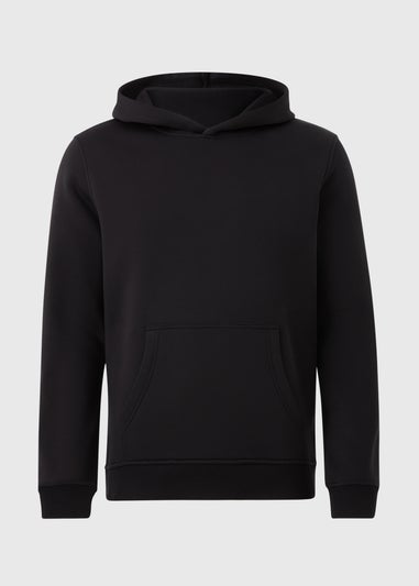 Black Pull-On Hoodie