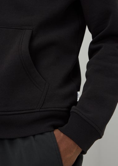 Black Pull-On Hoodie