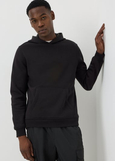 Black Pull-On Hoodie