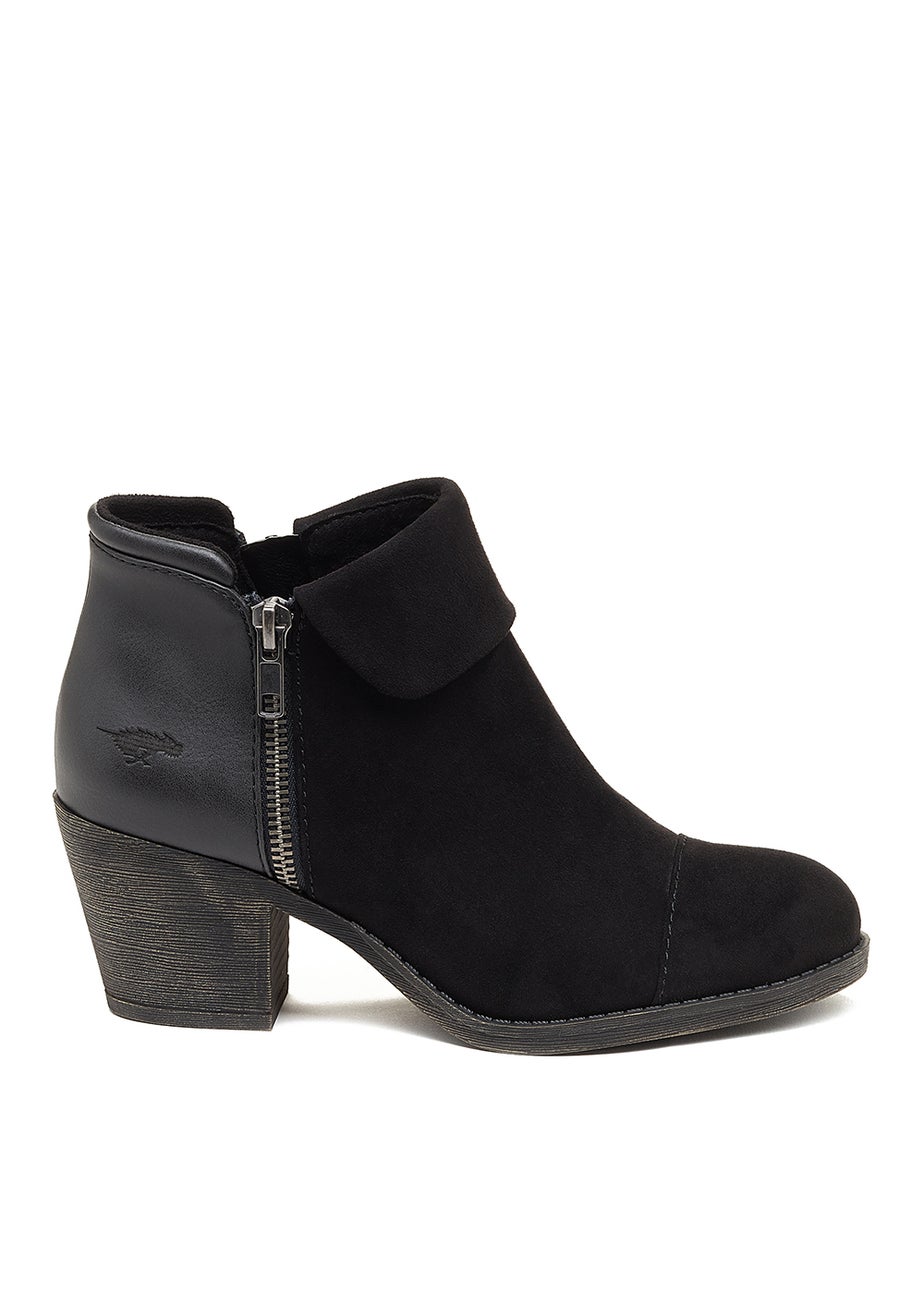 Rocket Dog Salina Black Ankle Boots
