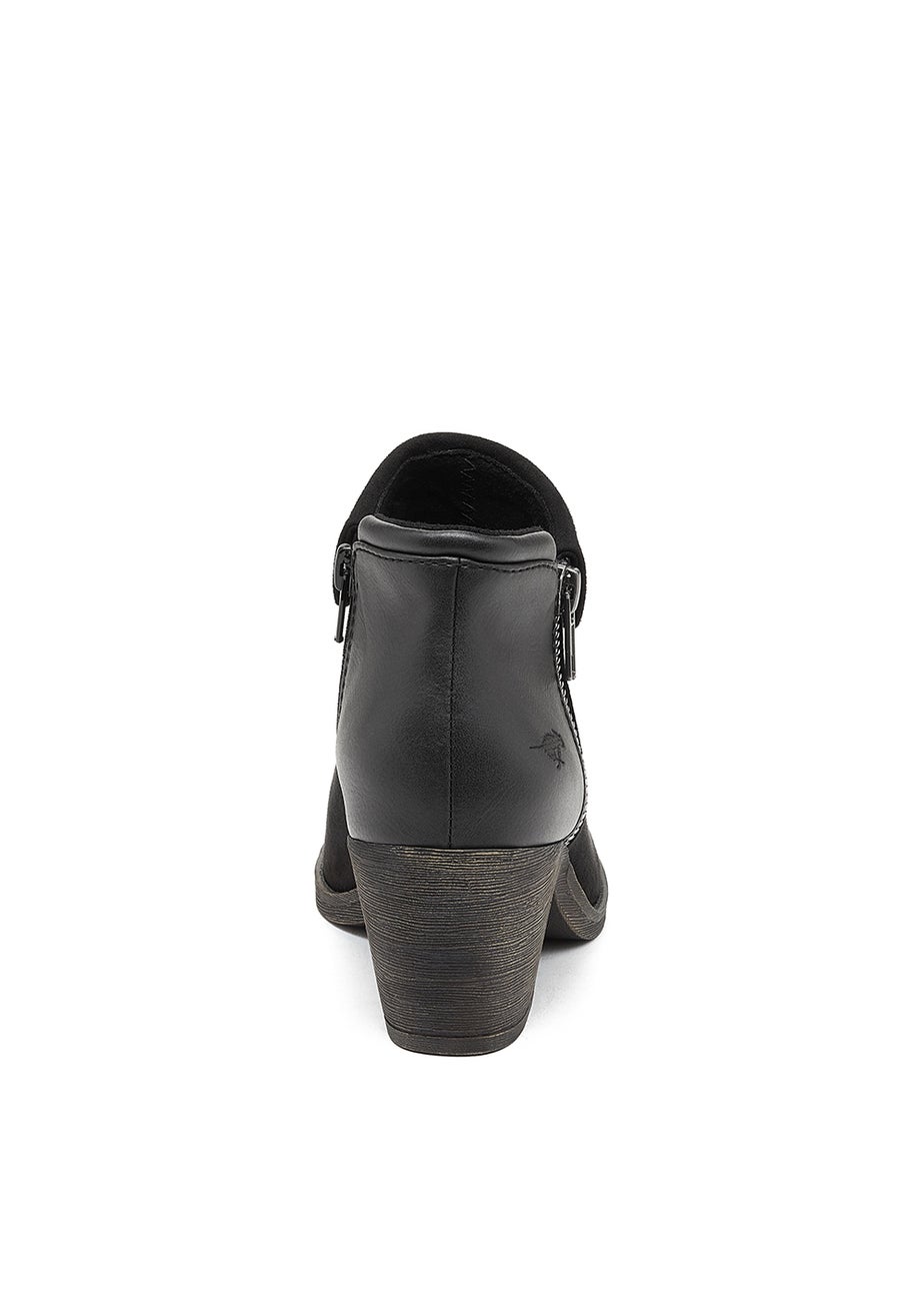 Rocket Dog Salina Black Ankle Boots