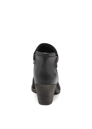 Rocket Dog Salina Black Ankle Boots
