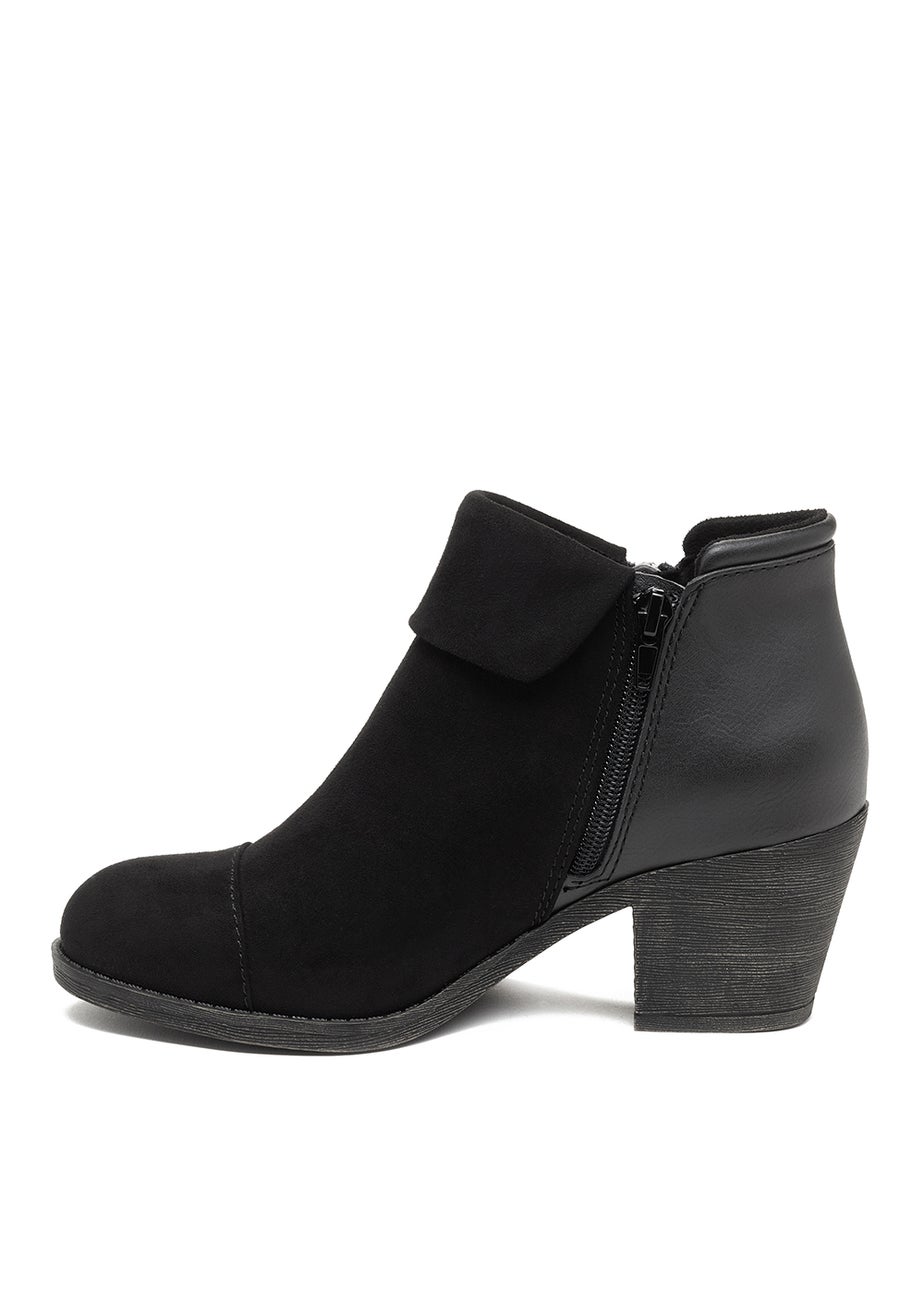 Rocket Dog Salina Black Ankle Boots