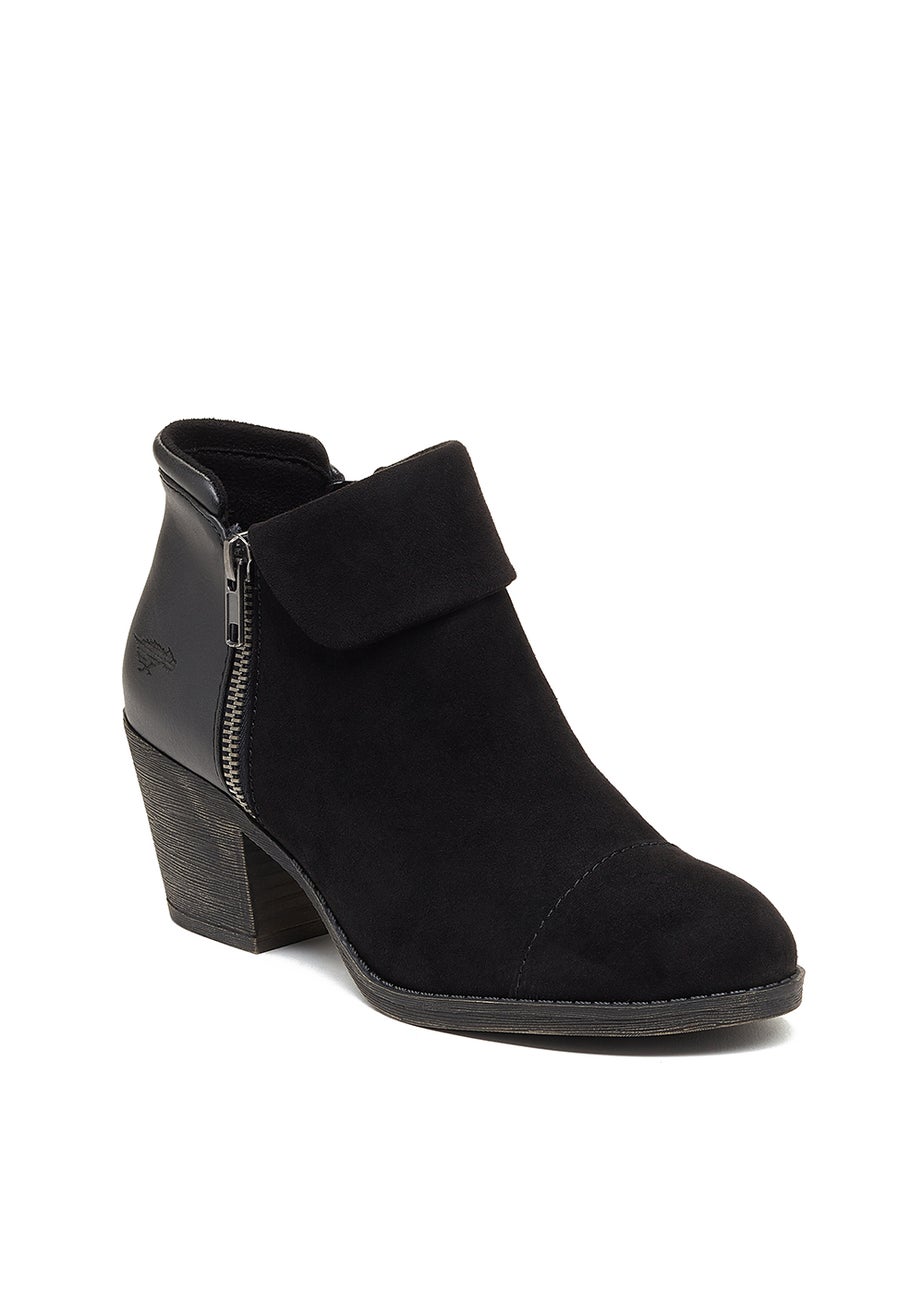 Rocket Dog Salina Black Ankle Boots