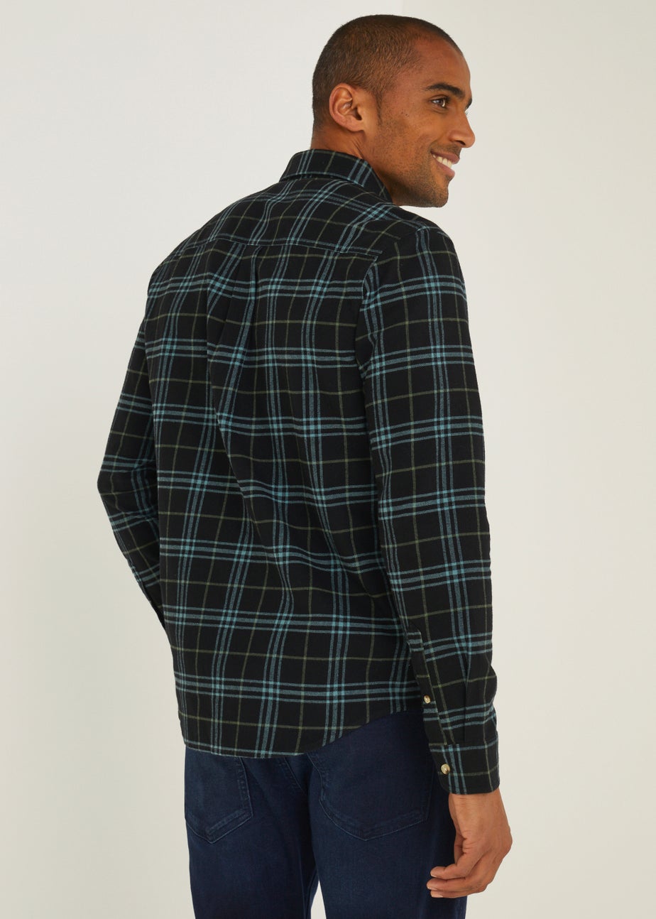 Black & Blue Check Shirt