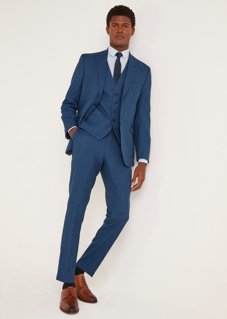 Taylor & Wright Douglas Blue Tailored Fit Suit Jacket