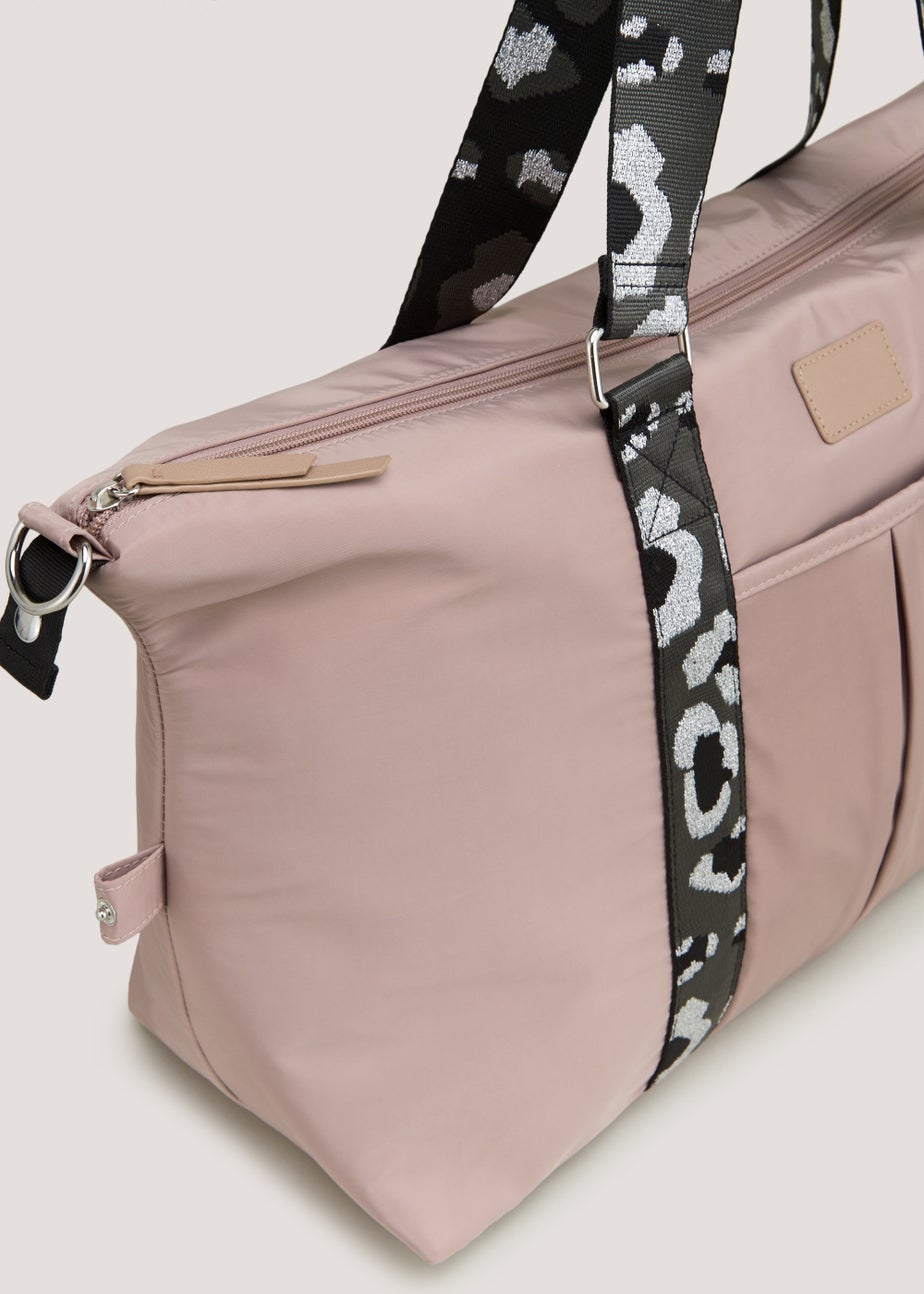 Nude Web Strap Weekend Bag