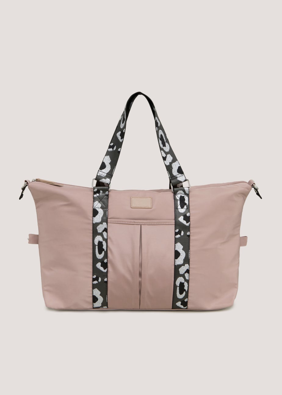 Nude Web Strap Weekend Bag