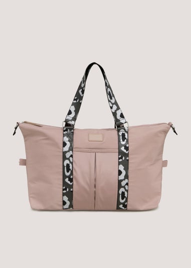 Nude Web Strap Weekend Bag