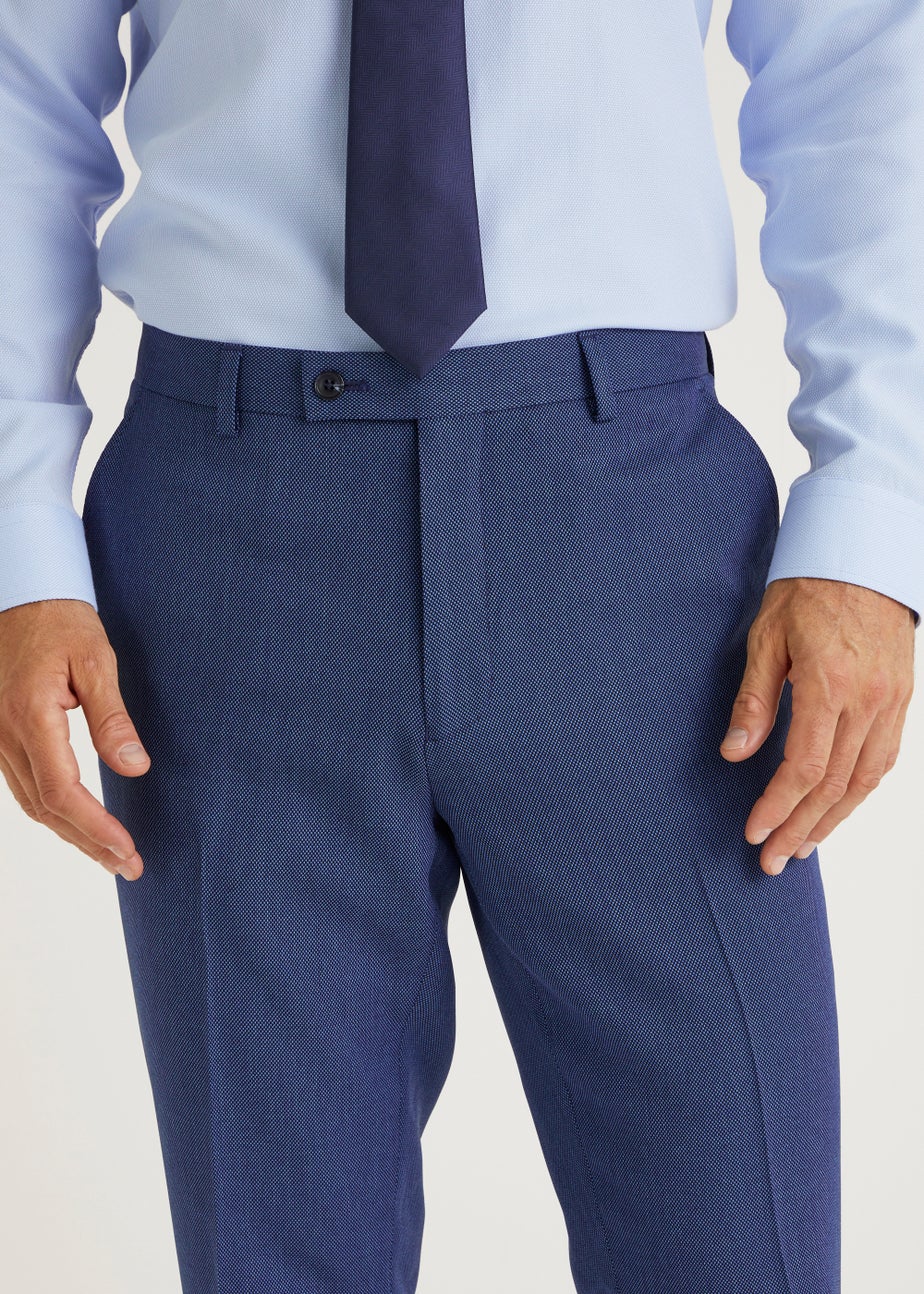 Taylor & Wright Douglas Blue Slim Fit Suit Trousers