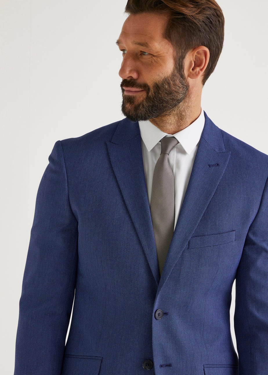 Taylor & Wright Douglas Blue Skinny Fit Suit Jacket